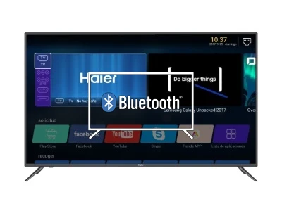 Connectez le haut-parleur Bluetooth au Haier LE55K6500DUA