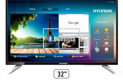 Connectez le haut-parleur Bluetooth au Hyundai HYLED3215iNT2