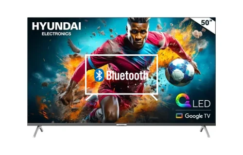 Connect Bluetooth speakers or headphones to Hyundai HYLED5021QG4KM