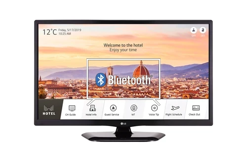 Connect Bluetooth speaker to LG 24LT661HBZA