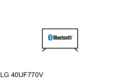 Connectez le haut-parleur Bluetooth au LG 40UF770V