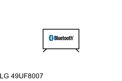 Connectez le haut-parleur Bluetooth au LG 49UF8007