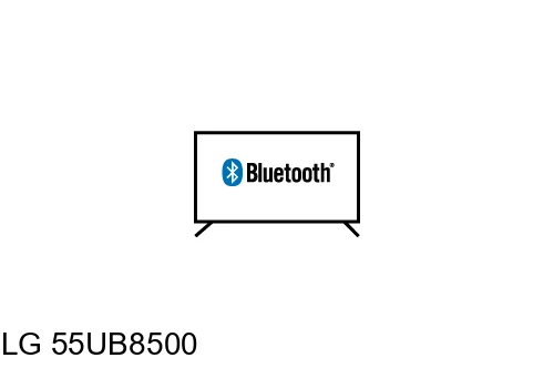 Connectez le haut-parleur Bluetooth au LG 55UB8500