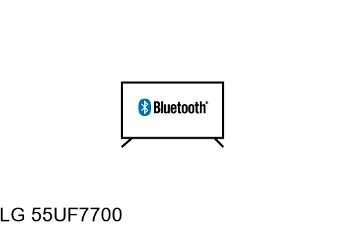 Connectez le haut-parleur Bluetooth au LG 55UF7700