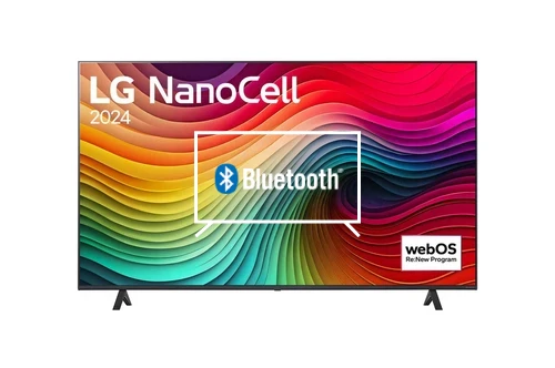 Connect Bluetooth speakers or headphones to LG 65NANO81T3A
