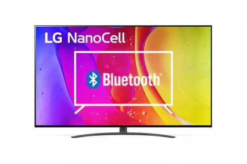 Connect Bluetooth speakers or headphones to LG 65NANO826QB