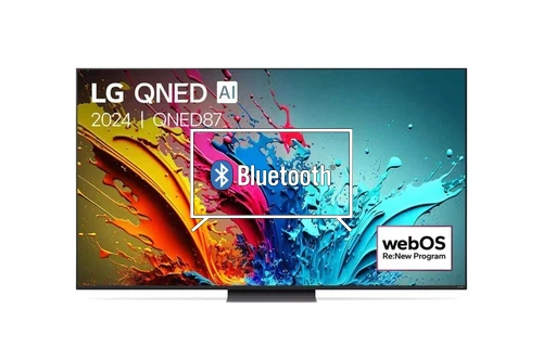 Connectez le haut-parleur Bluetooth au LG 65QNED87T3B