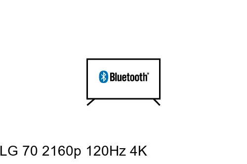 Connect Bluetooth speaker to LG 70 2160p 120Hz 4K