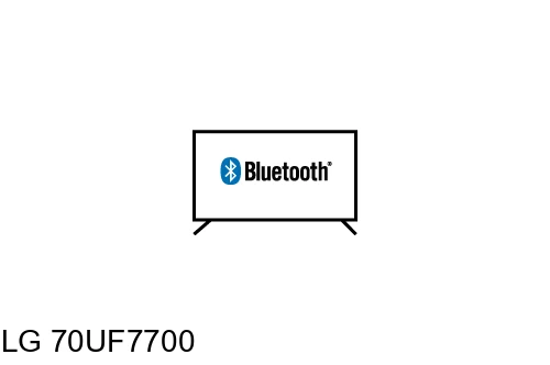 Conectar altavoz Bluetooth a LG 70UF7700
