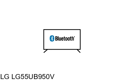 Connectez le haut-parleur Bluetooth au LG LG55UB950V