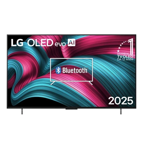 Connect Bluetooth speakers or headphones to LG OLED42C55LA