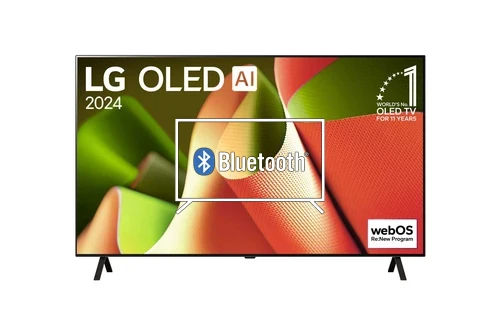 Connect Bluetooth speakers or headphones to LG OLED55B49LA