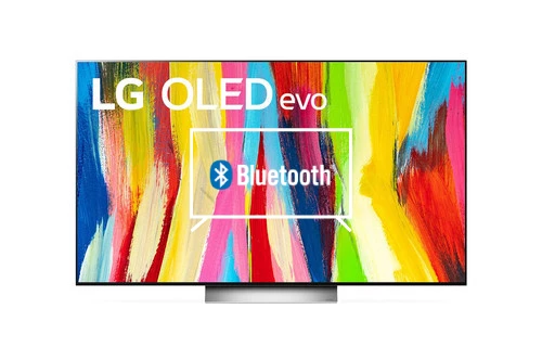 Connect Bluetooth speakers or headphones to LG OLED55C28LB