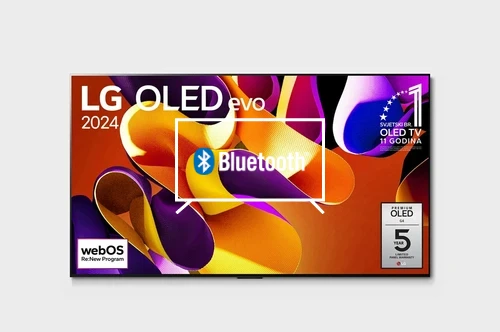 Connect Bluetooth speakers or headphones to LG OLED55G42LW