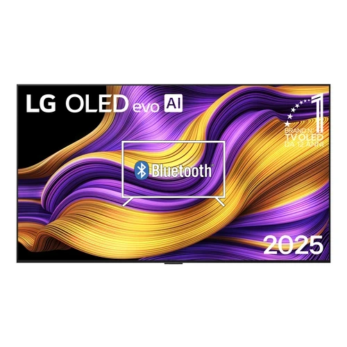 Connect Bluetooth speakers or headphones to LG OLED65G54LW