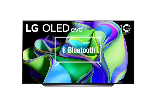Connect Bluetooth speakers or headphones to LG OLED83C39LA