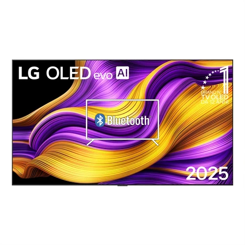 Connect Bluetooth speakers or headphones to LG OLED83G54LW