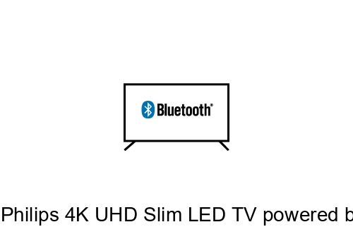 Connect Bluetooth speaker to Philips 4K UHD Slim LED TV powered by Android™ 65PUT6800/56