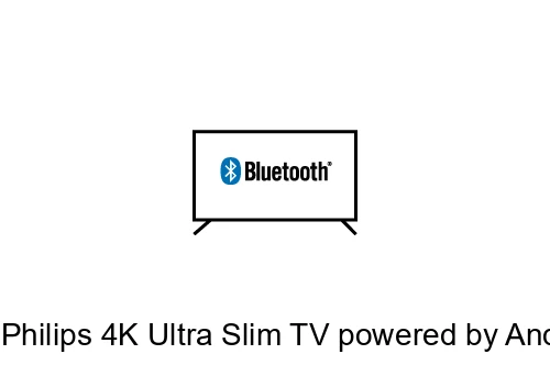 Connectez le haut-parleur Bluetooth au Philips 4K Ultra Slim TV powered by Android TV™ 49PUS6501/12
