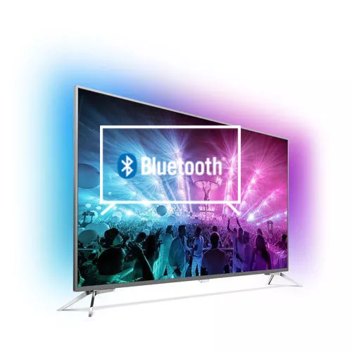 Connectez le haut-parleur Bluetooth au Philips 4K Ultra Slim TV powered by Android TV™ 65PUS7101/12