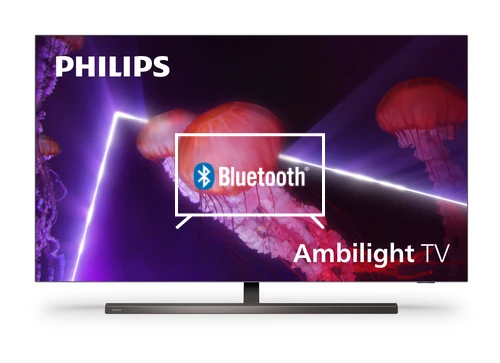 Connectez des haut-parleurs ou des écouteurs Bluetooth au Philips OLED 48OLED887 4K UHD Android TV