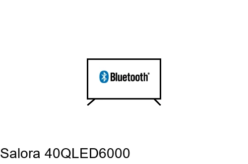 Connect Bluetooth speakers or headphones to Salora 40QLED6000