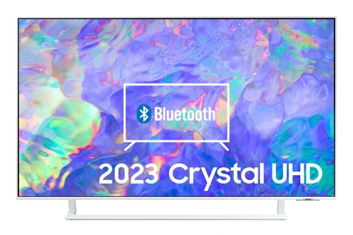 Connectez le haut-parleur Bluetooth au Samsung 2023 50” CU8510 Crystal UHD 4K HDR Smart TV