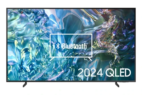 Connect Bluetooth speakers or headphones to Samsung 2024 43” Q67D QLED 4K HDR Smart TV
