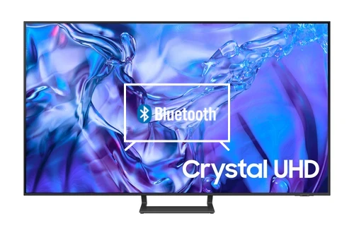 Connect Bluetooth speakers or headphones to Samsung 2024 55” DU8570 Crystal UHD 4K HDR Smart TV