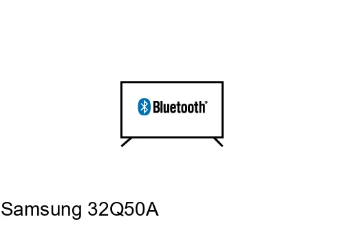 Conectar altavoces o auriculares Bluetooth a Samsung 32Q50A