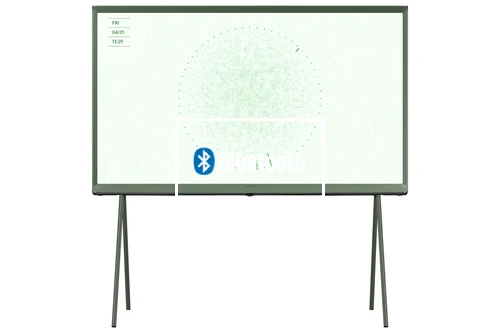 Connect Bluetooth speaker to Samsung 43" The Serif LS01D QLED 4K HDR Smart TV in Ivy Green (2024)