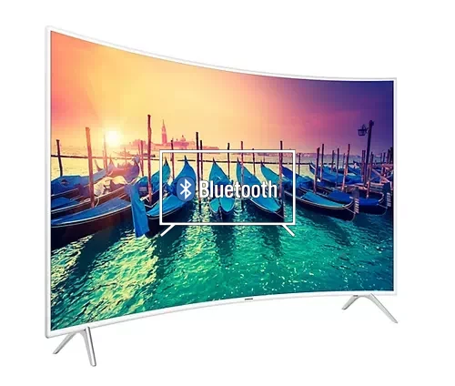 Conectar altavoz Bluetooth a Samsung 49" KU6510 6 Series Curved White UHD Crystal Colour HDR Smart TV