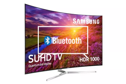 Connectez le haut-parleur Bluetooth au Samsung 55” KS9000 9 Series Curved SUHD with Quantum Dot Display TV