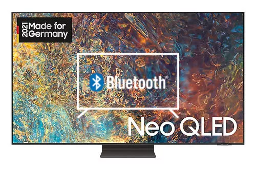 Connect Bluetooth speakers or headphones to Samsung 55" Neo QLED 4K QN95A