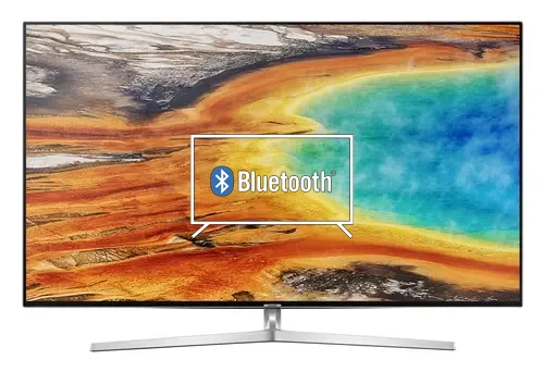 Connectez le haut-parleur Bluetooth au Samsung 55MU8009