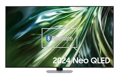 Connect Bluetooth speakers or headphones to Samsung 65” QN93D Neo QLED 4K Smart TV (2024) and C430 C-Series Soundbar with Subwoofer