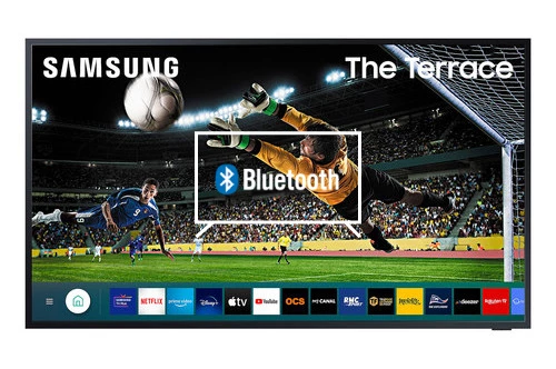 Connectez le haut-parleur Bluetooth au Samsung 75" QLED 4K HDR Smart Outdoor TV