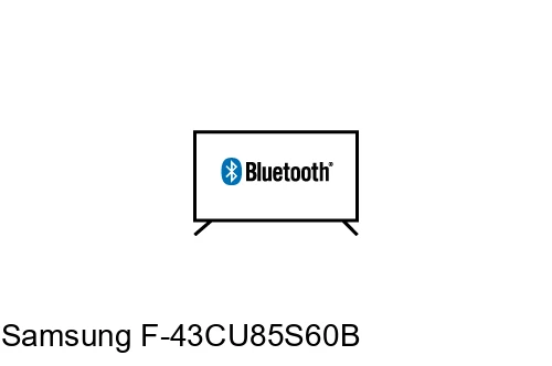 Connect Bluetooth speakers or headphones to Samsung F-43CU85S60B