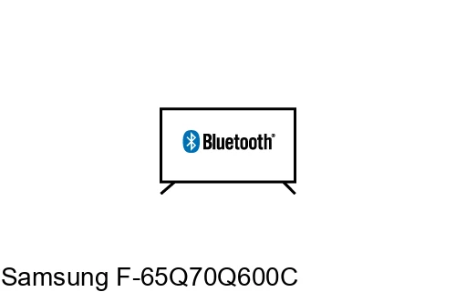 Connect Bluetooth speakers or headphones to Samsung F-65Q70Q600C