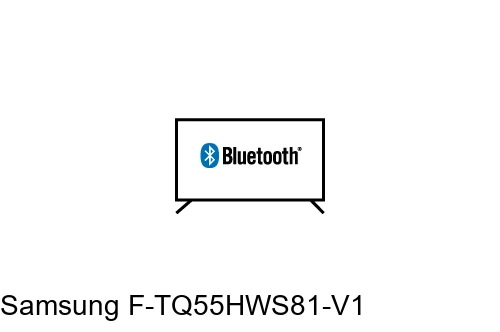 Connect Bluetooth speaker to Samsung F-TQ55HWS81-V1