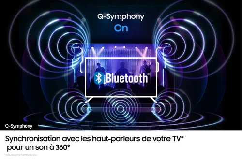 Connectez le haut-parleur Bluetooth au Samsung F-TQ65HWQ99-V2