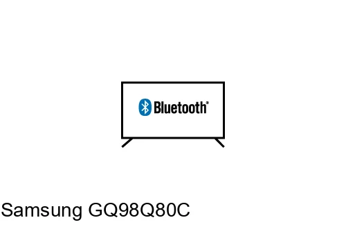 Connectez le haut-parleur Bluetooth au Samsung GQ98Q80C