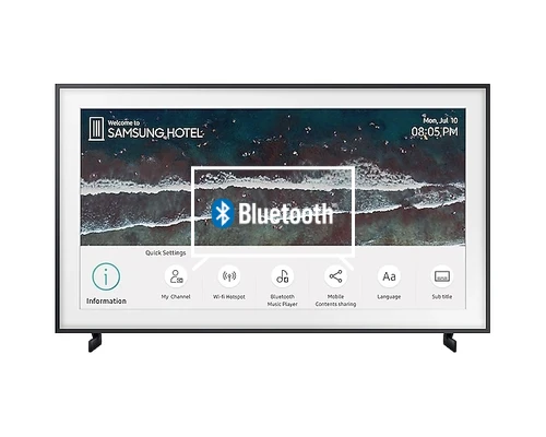 Connectez le haut-parleur Bluetooth au Samsung HG50TS030EB