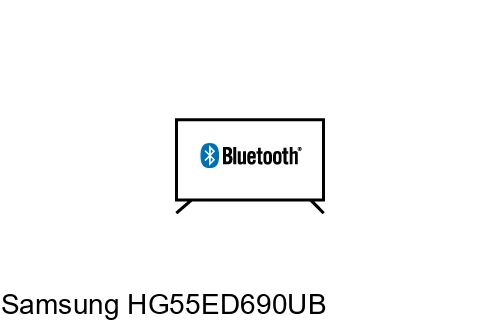 Connectez le haut-parleur Bluetooth au Samsung HG55ED690UB