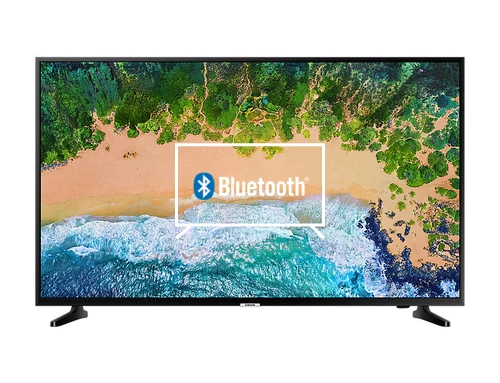 Connectez le haut-parleur Bluetooth au Samsung NU7099 108 cm (43 Zoll) LED Fernseher (Ultra HD, HDR, Triple Tuner, Smart TV)