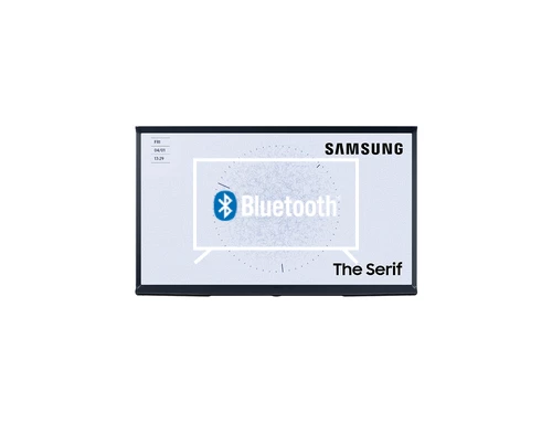 Connect Bluetooth speakers or headphones to Samsung QE43LS01RBS