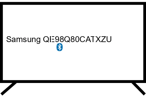 Connectez le haut-parleur Bluetooth au Samsung QE98Q80CATXZU