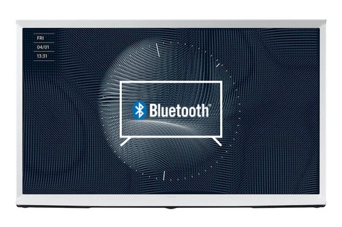 Connect Bluetooth speakers or headphones to Samsung QN43LS01BAFXZX