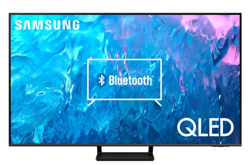 Connect Bluetooth speakers or headphones to Samsung QN75Q70CDFXZA
