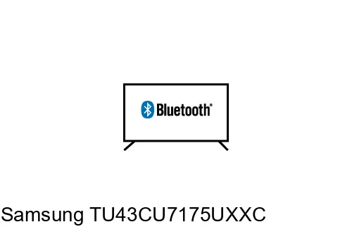 Connectez le haut-parleur Bluetooth au Samsung TU43CU7175UXXC